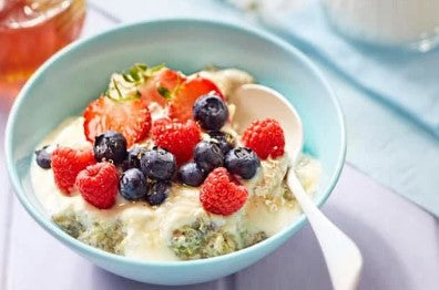 Maple Cinnamon Quinoa Breakfast Bowl