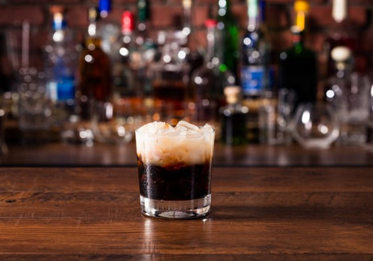 Maple White Russian Cocktail